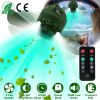 Portable Camping Ceiling LED Fan 5200mAh USB Battery Powered Hanging Tent Lantern Fan Power Bank with 3 Fan Speed 3 Light Brightness Smart Timer Displ