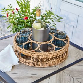 Better Homes & Gardens Rattan Large Beverage Tray