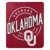 Oklahoma OFFICIAL NCAA "Campaign" Fleece Throw Blanket; 50" x 60"