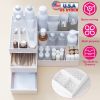 Makeup Organizer Cosmetics Storage Box Countertop Display Case Lipstick Skincare Brush Holder