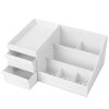 Makeup Organizer Cosmetics Storage Box Countertop Display Case Lipstick Skincare Brush Holder