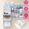 Makeup Organizer Cosmetics Storage Box Countertop Display Case Lipstick Skincare Brush Holder