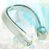 Portable Neck Hanging Fan Hands-free Cooling Personal Fan with 3 Speeds 360ºAir Flow Adjustable Neck Width for Home Office Travel Dormitory