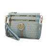 MKF Collection Tarren Signature Crossbody/ Wristlet by Mia k