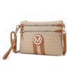 MKF Collection Tarren Signature Crossbody/ Wristlet by Mia k