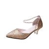 Women's Pumps; Trend Pointed Toe Wedding Bride High Heels Shoes Female Party Mules Elegant Women Pumps Designer Shoes Sexy Dress Shoes